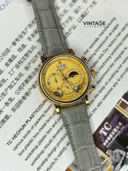 Patek Philippe perpetual calendar Yellow Dial Edition