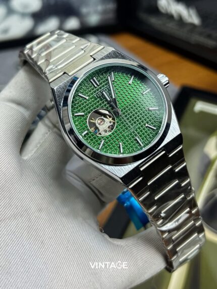 Tissot Open Heart Automatic Green Dial