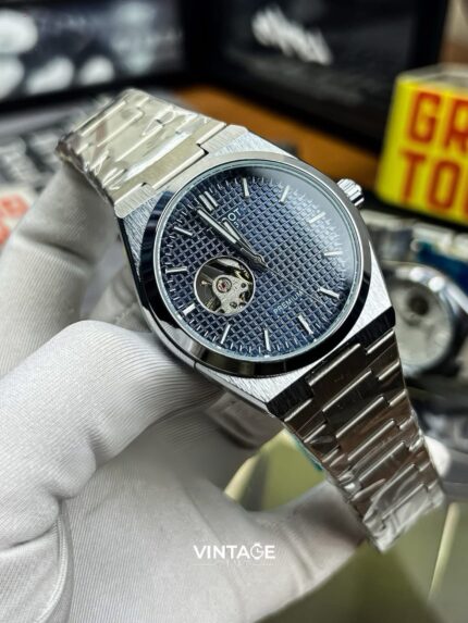 Tissot Open Heart Automatic Blue Dial