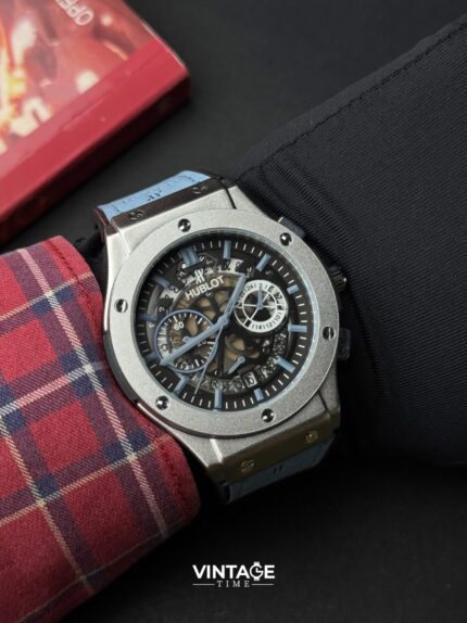 Hublot Classic Fusion skeletonized with Chronographs